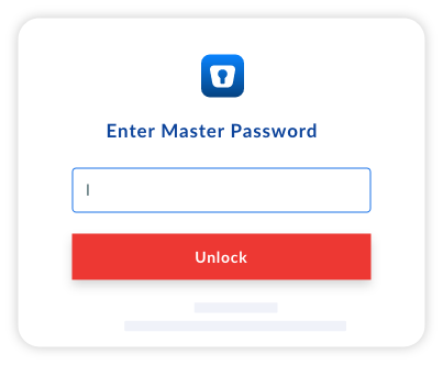 one password master password